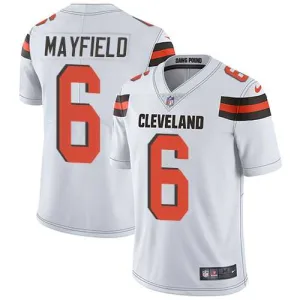 authentic outstanding rare unique Browns #6 Baker Mayfield White Youth Stitched NFL Vapor Untouchable Limited Jersey