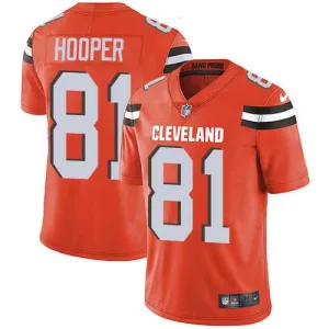 dynamic collectible game ready exceptional Browns #81 Austin Hooper Orange Alternate Youth Stitched NFL Vapor Untouchable Limited Jersey