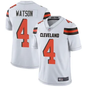 elite heritage outstanding popular Browns #4 Deshaun Watson White Men's Stitched NFL Vapor Untouchable Limited Jersey