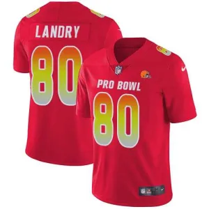 game ready perfect fit trendy innovative Browns #80 Jarvis Landry Red Youth Stitched NFL Limited AFC 2019 Pro Bowl Jersey
