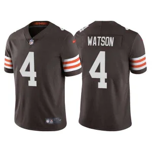 original classic unbeatable crafted Cleveland Browns #4 Deshaun Watson Youth Brown 2020 Vapor Limited Jersey